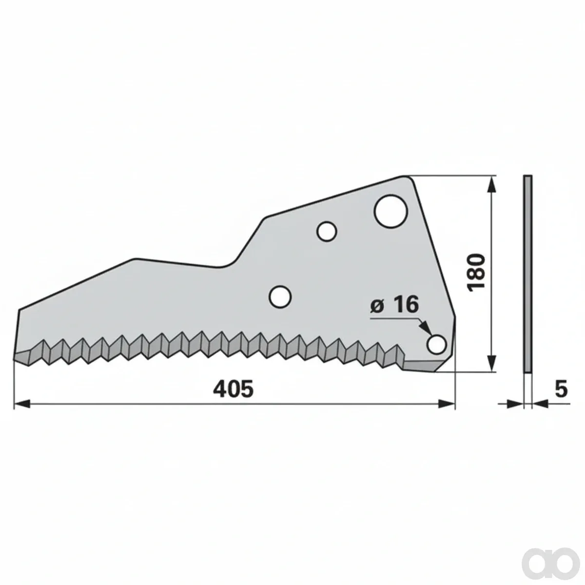 Prillinger-00470627 - Loader wagon knife instead of P (00470627)