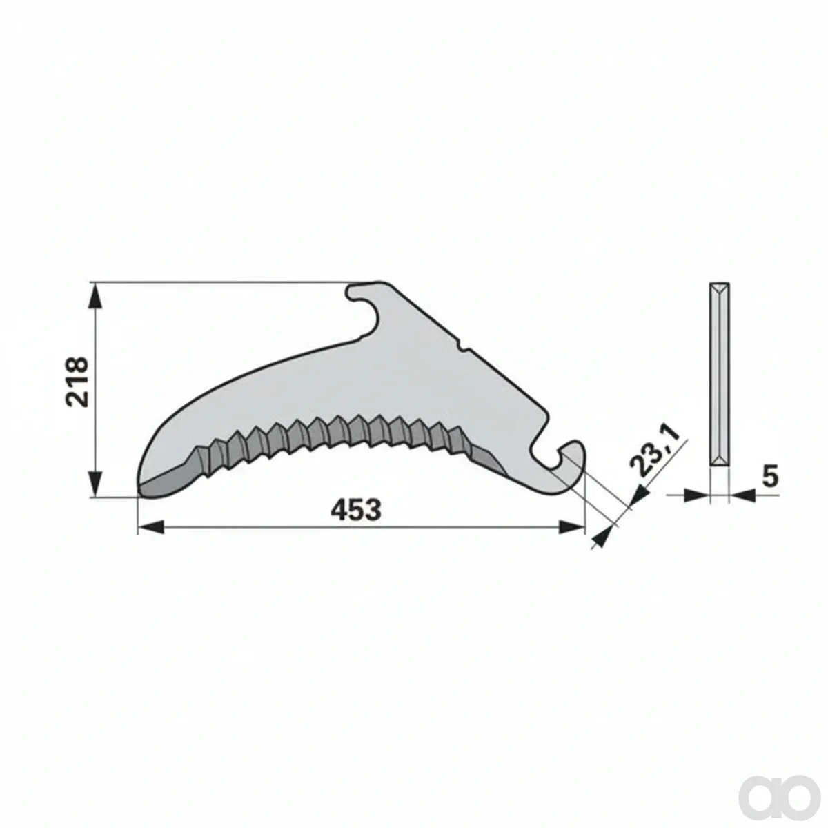 Prillinger-00470763 - Loader wagon knife instead of C (00470763)