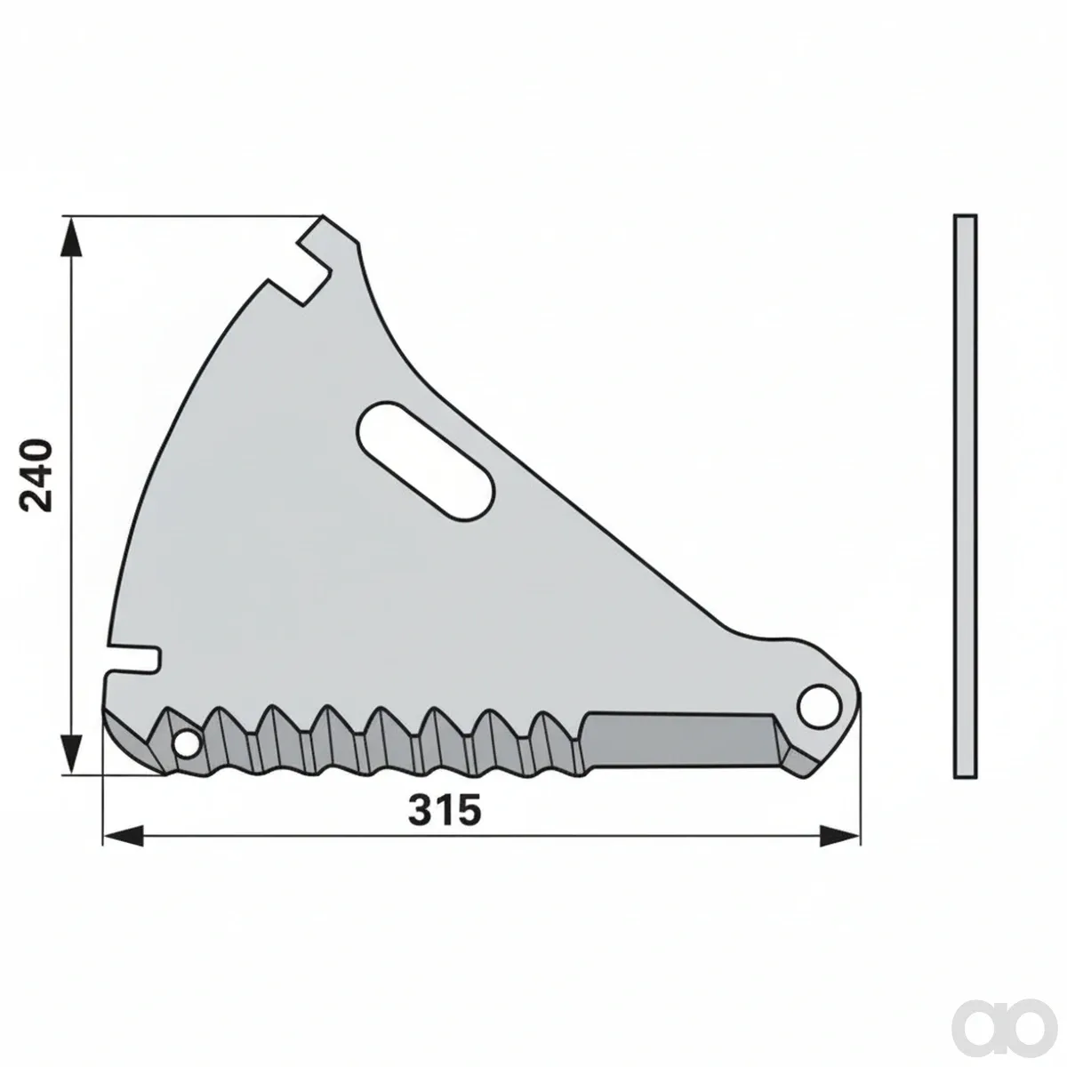 Prillinger-00470888 - Loader wagon knife instead of D (00470888)