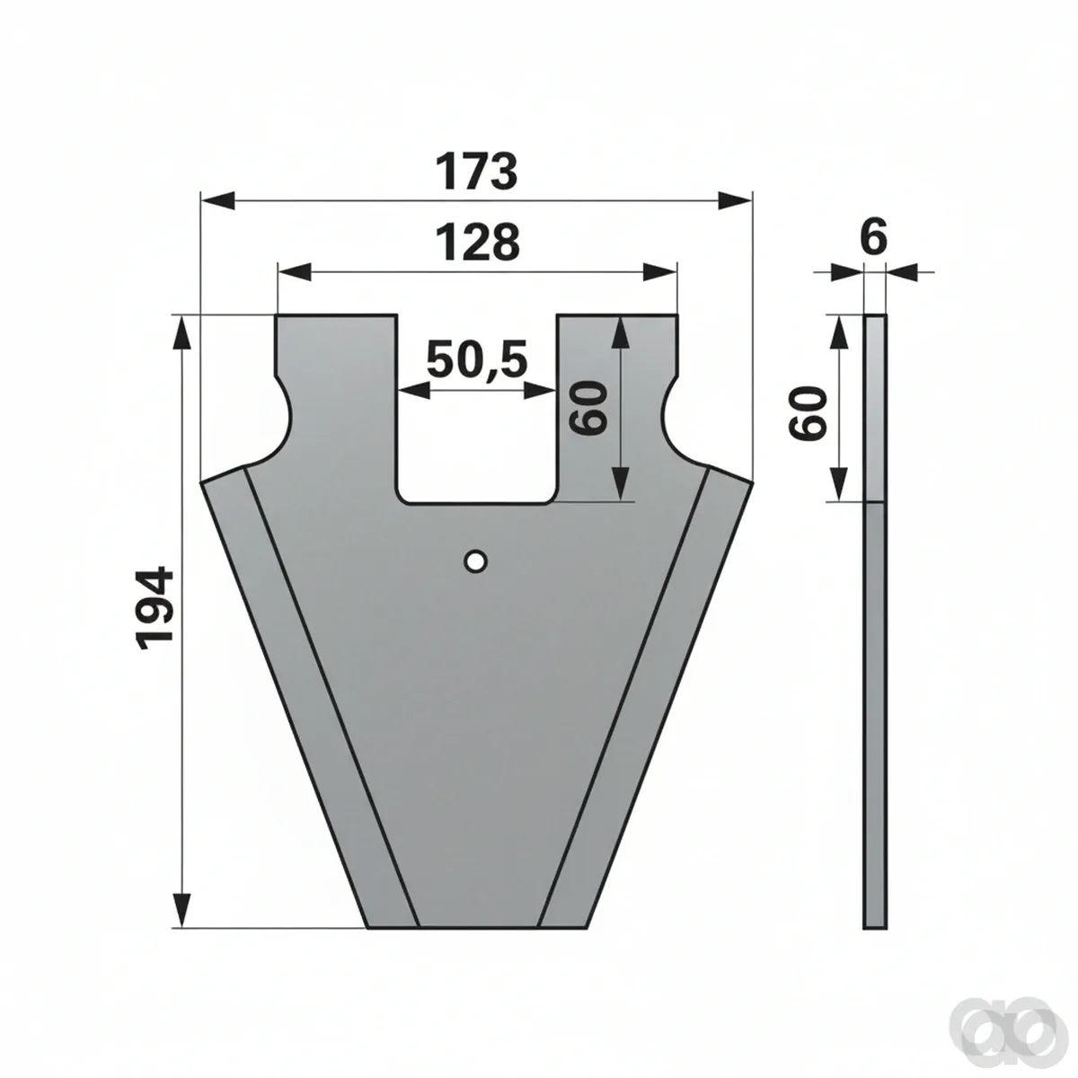 Prillinger-00470936 - Loader wagon knife instead of S (00470936)