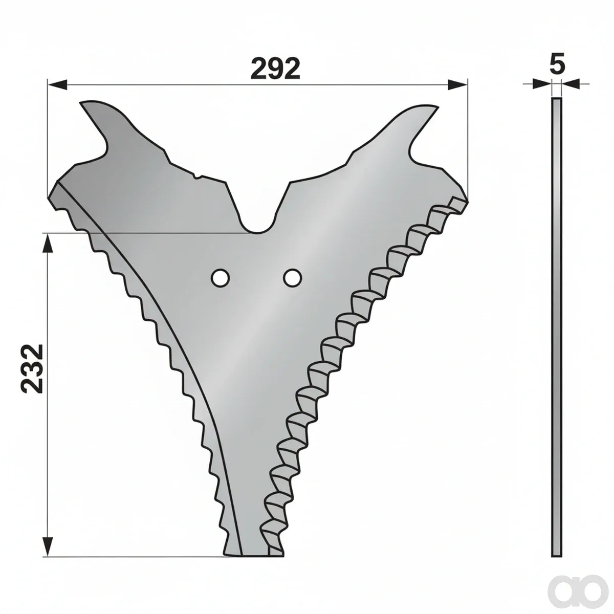 Prillinger-00470940 - Loader wagon knife instead of S (00470940)
