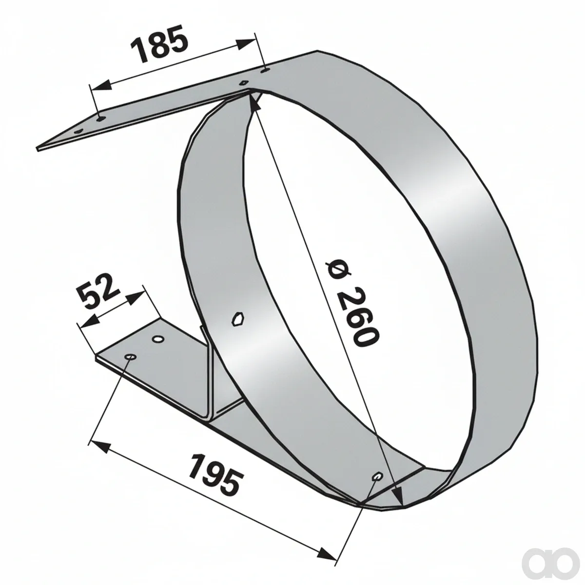 Prillinger-00473031 - Stripper short Dm 260 mm instead (00473031)