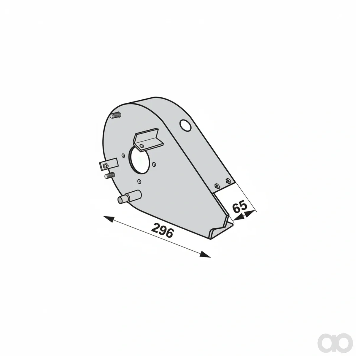 Prillinger-00478037 - Cover plate right instead of (00478037)
