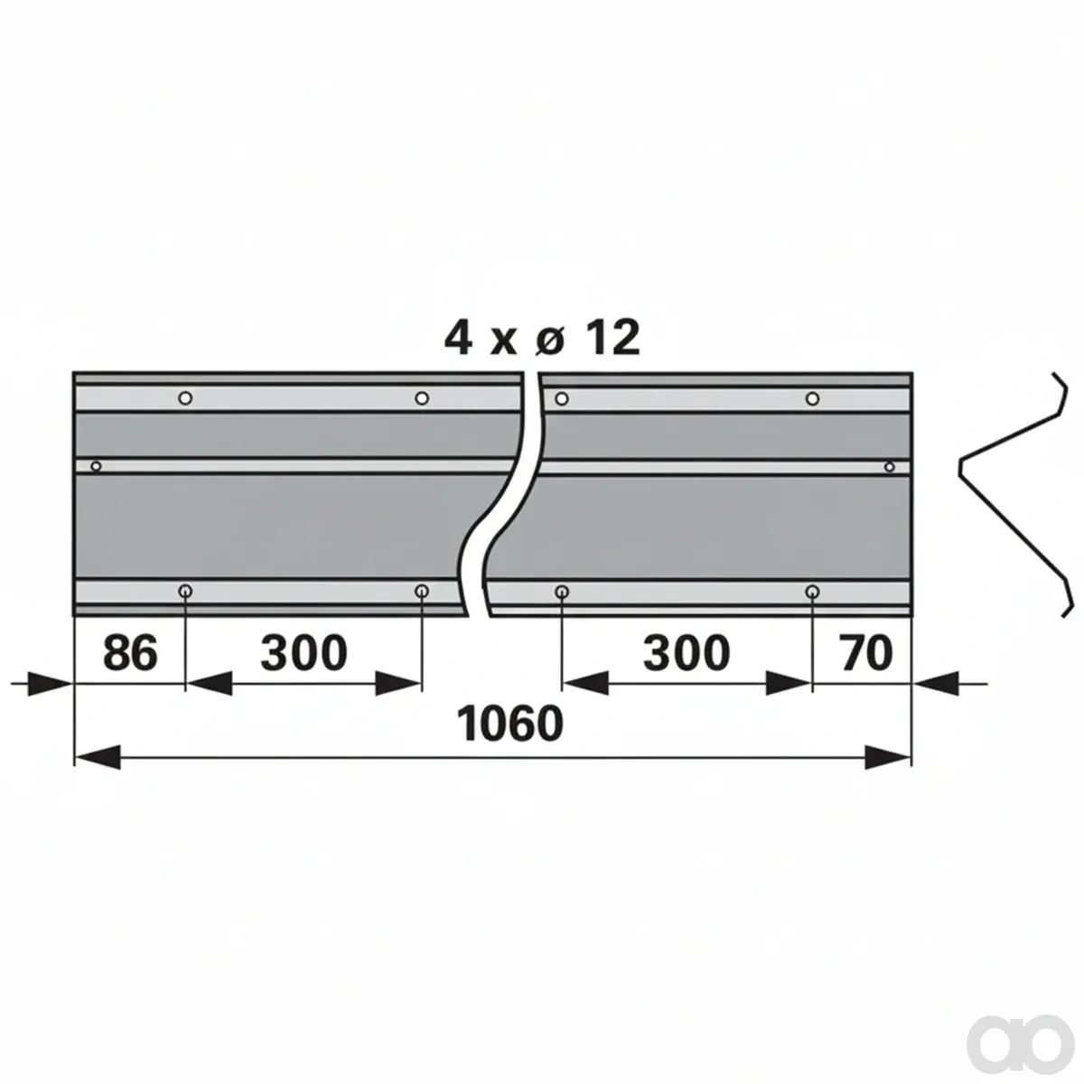 Prillinger-00501037 - Reversing Drum Plate Instead Of (00501037)