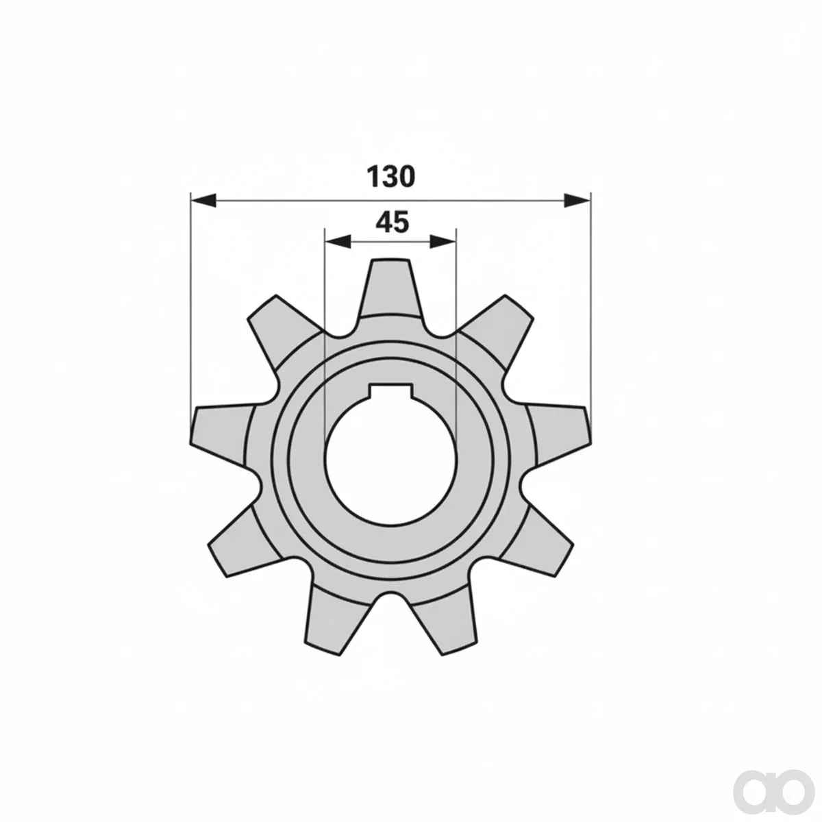 Prillinger-00501073 - Sprocket Instead Of Claas 6 (00501073)