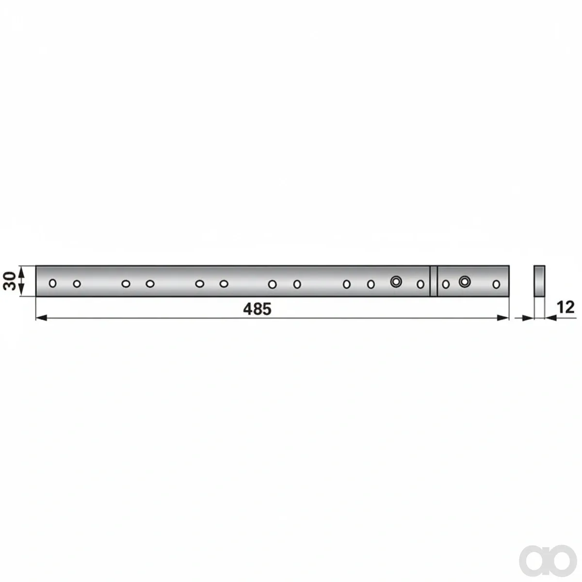 Prillinger-00501173 - Cutter Head Bar Instead Of (00501173)