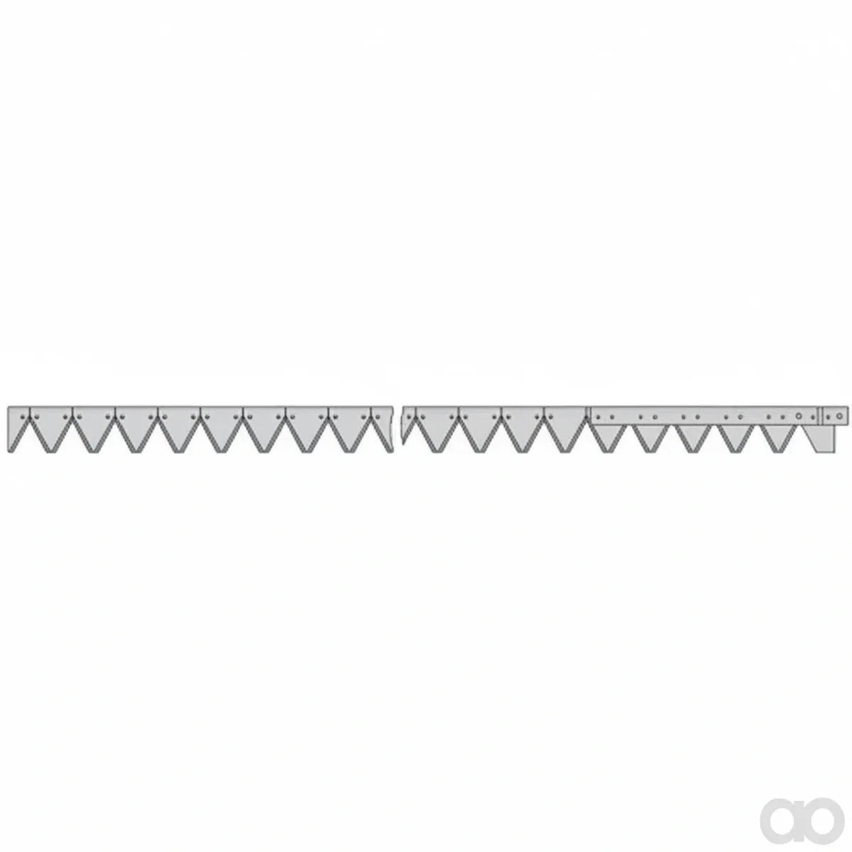 Prillinger-00501238 - Mowing Knife Half 5.40M Instead (00501238)