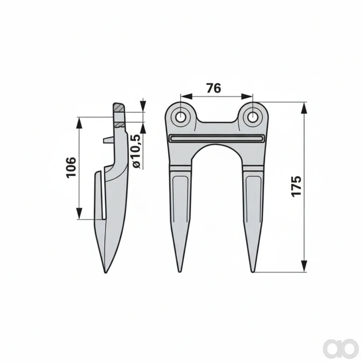Prillinger-00501367 - Double Finger Instead Of Claa (00501367)