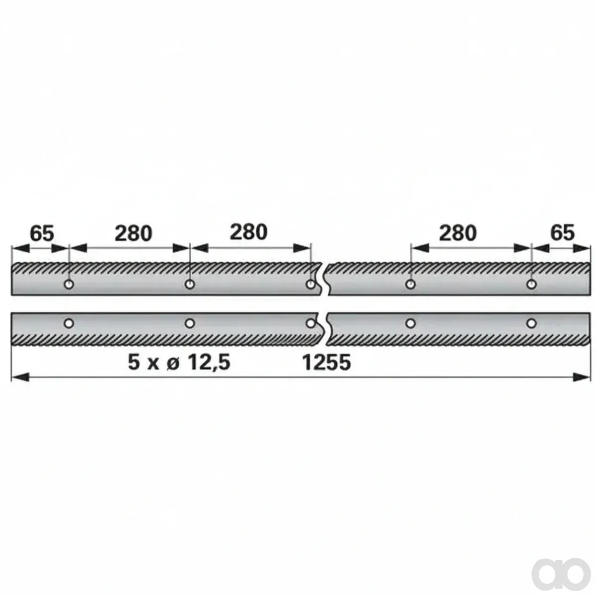 Prillinger-00508075 - Striker Bar Pair Right Instead (00508075)