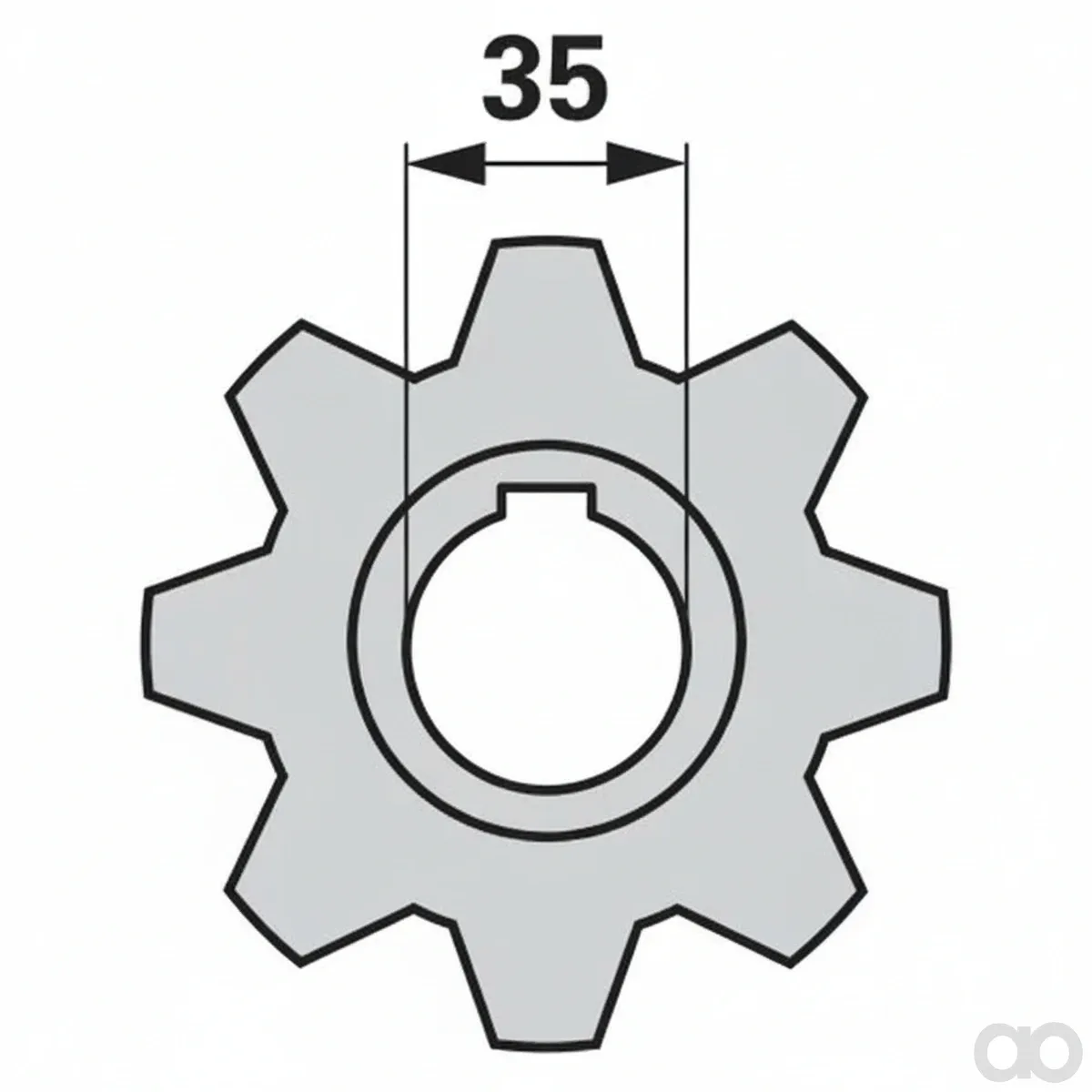 Prillinger-00508083 - Sprocket Instead Of Deutz F (00508083)