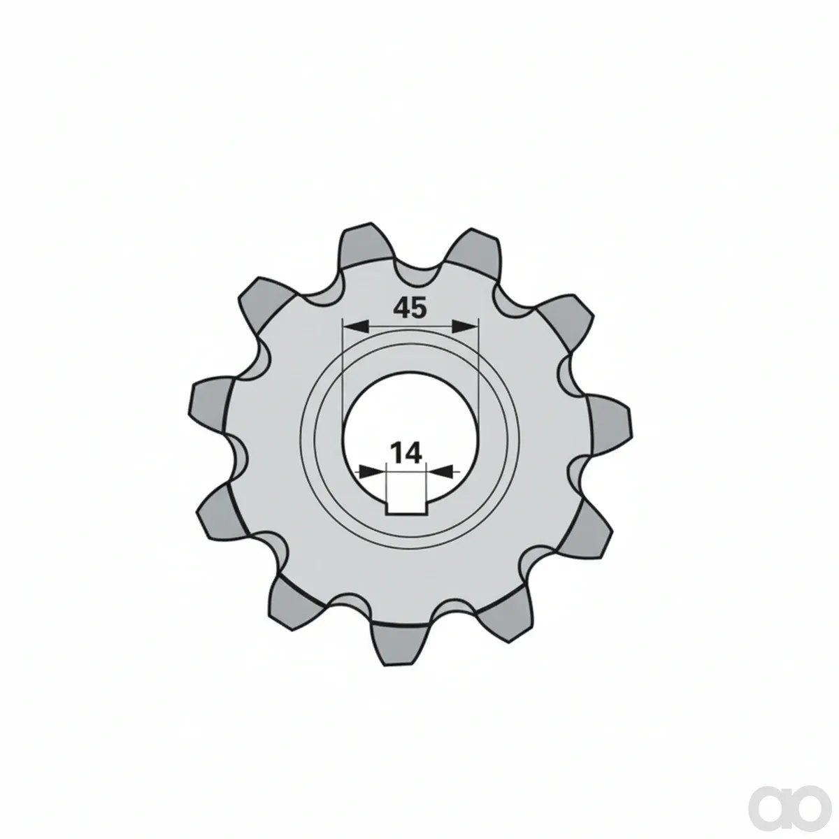 Prillinger-00508195 - Sprocket Instead Of Deutz F (00508195)