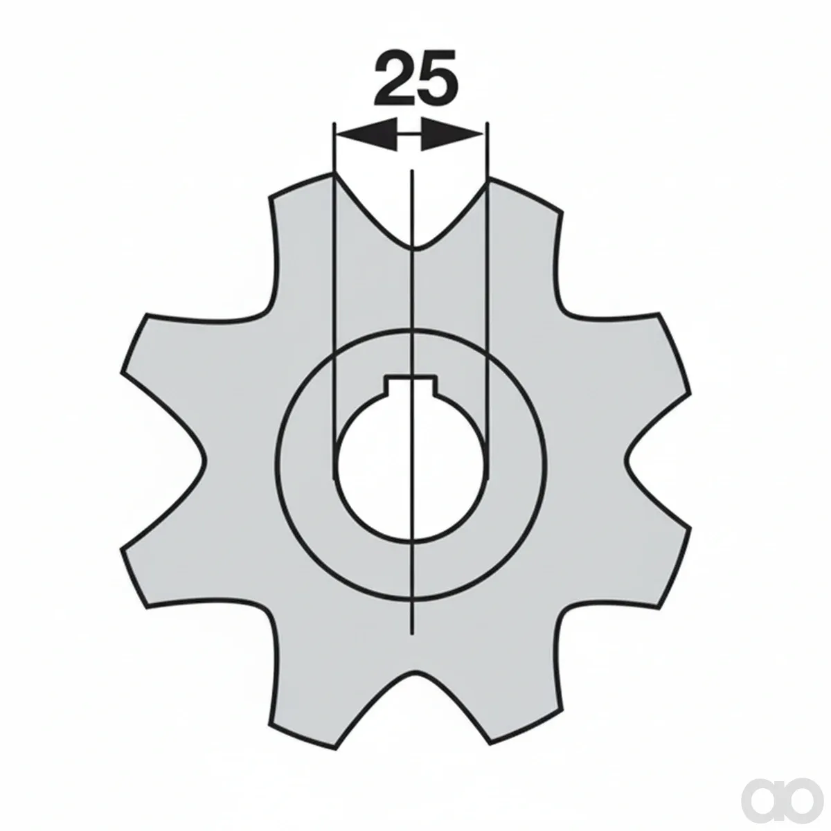 Prillinger-00512762 - Sprocket Instead Of John De (00512762)
