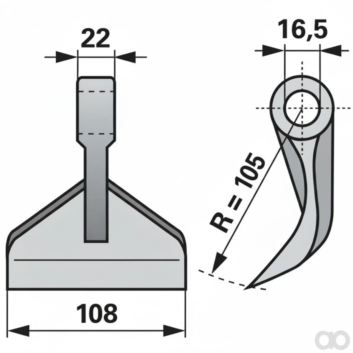 Prillinger-00531184 - Striking hammer instead of Voge (00531184)