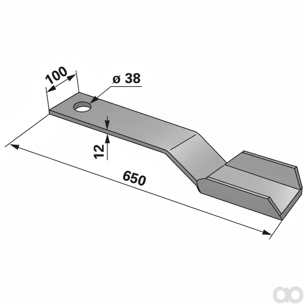 Prillinger-00531330 - Flail replacement for Spearhea (00531330)