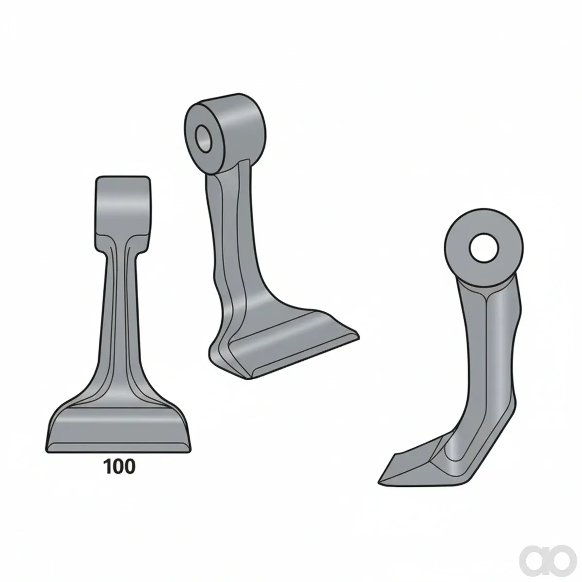 Prillinger-00531459 - Flail hammer replacement for Bert (00531459)