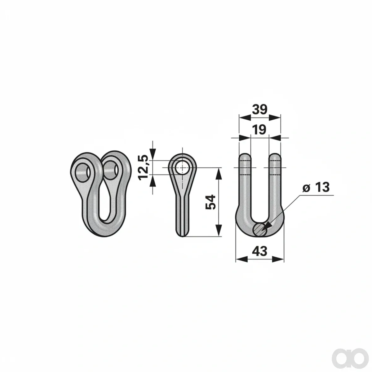 Prillinger-00531465 - Shackle replacement for Dücker (00531465)