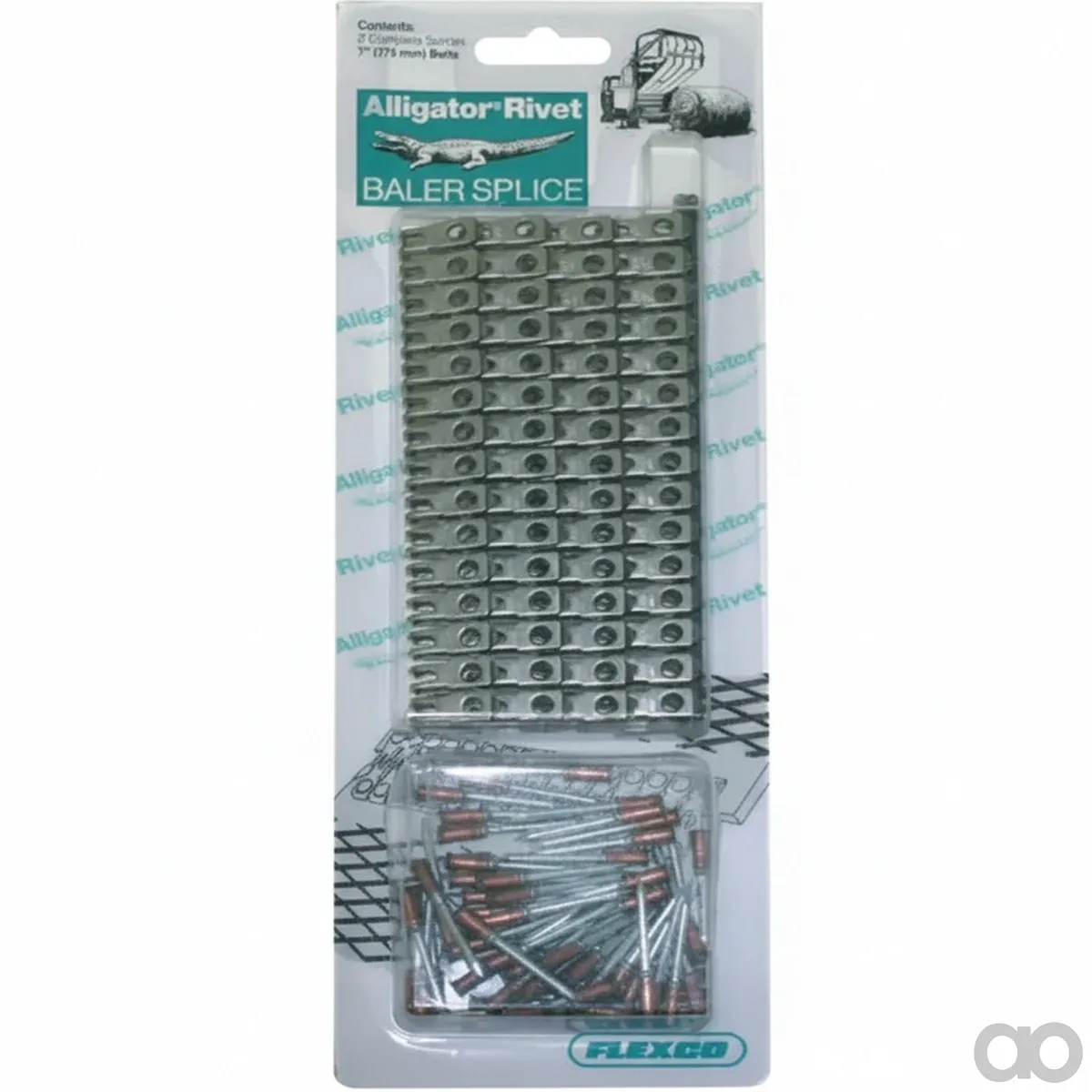 Prillinger-00540309 - Belt connection set Alligator-Riv (00540309)