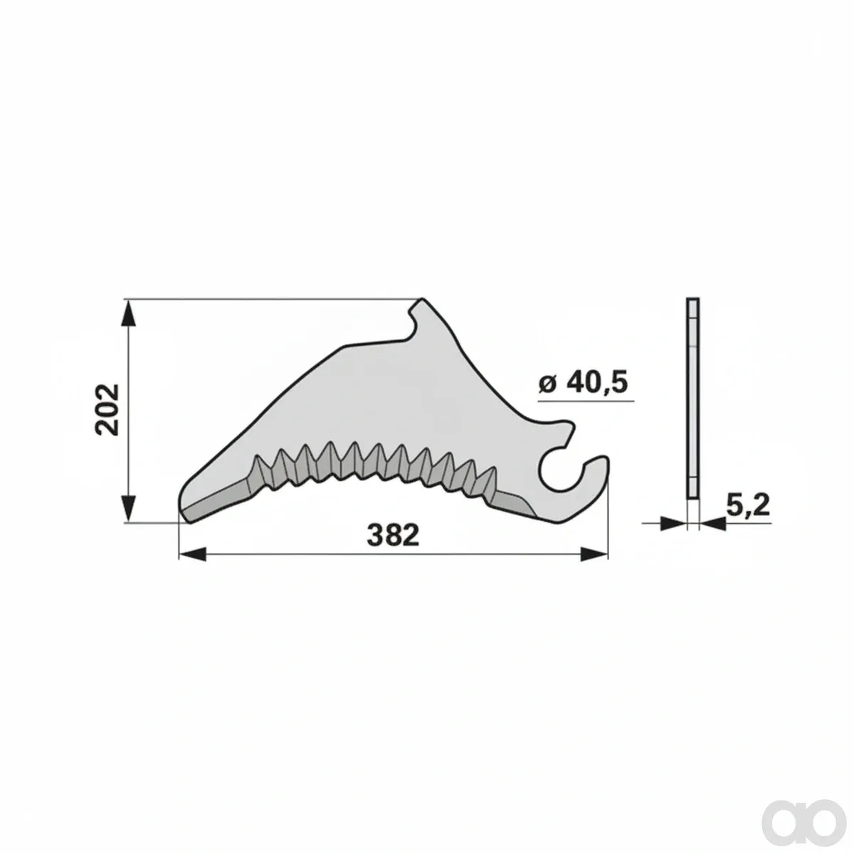 Prillinger-00542107 - Press knife instead of Cla (00542107)