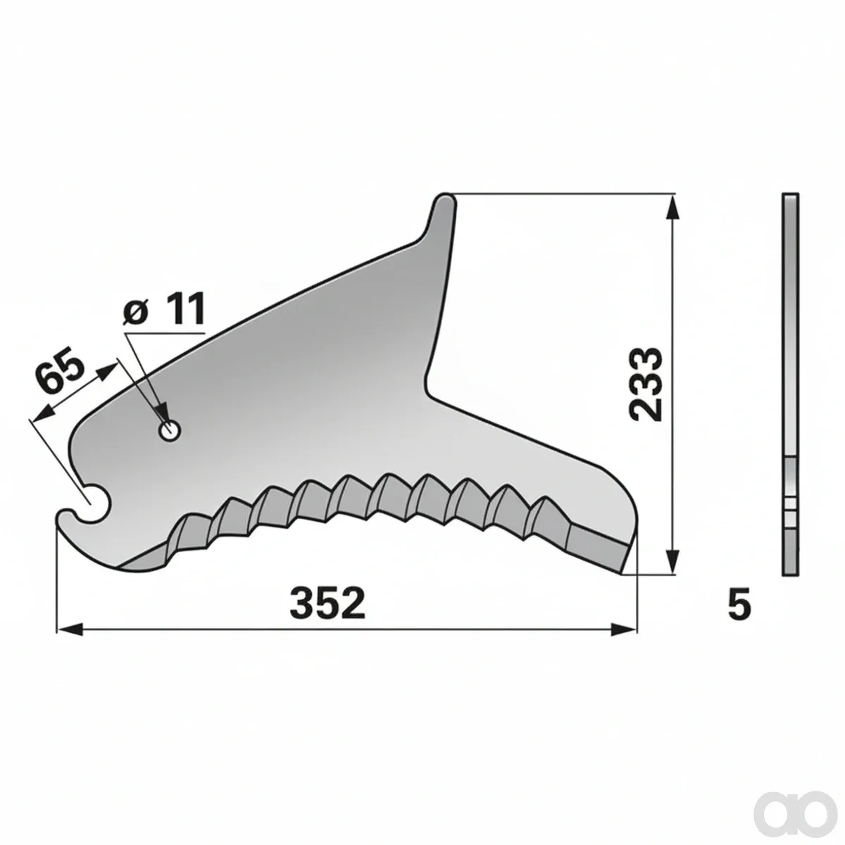 Prillinger-00543753 - Press knife instead of Mc (00543753)