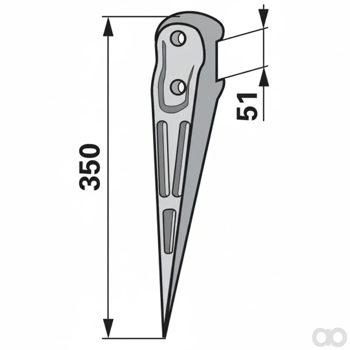 Prillinger-00545170 - Fork left Alu Instead Of N (00545170)