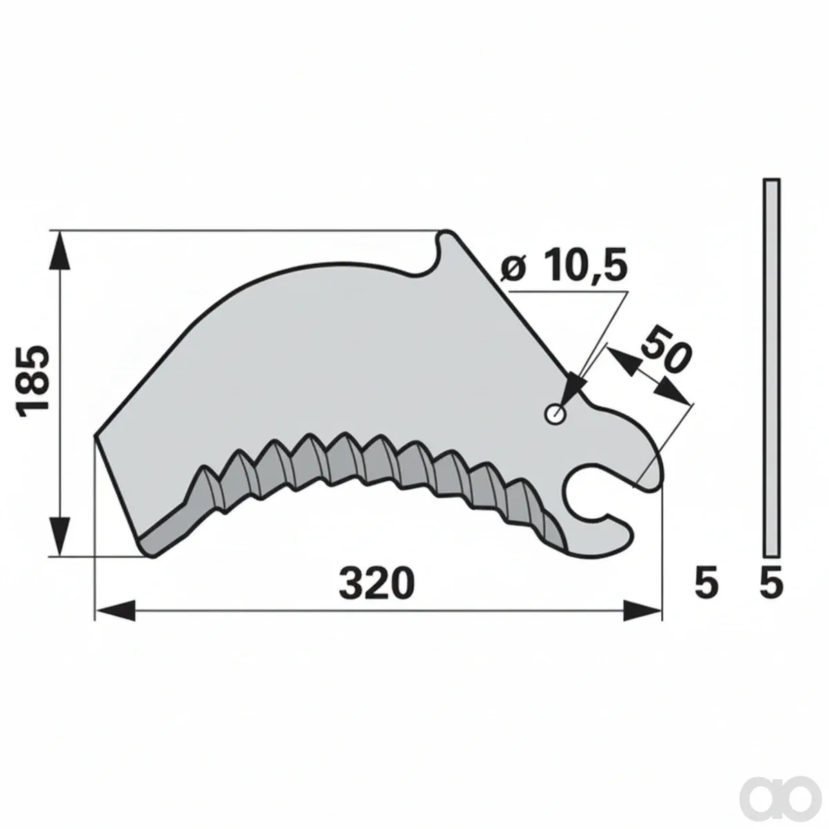 Prillinger-00545205 - Press knife Instead Of New (00545205)