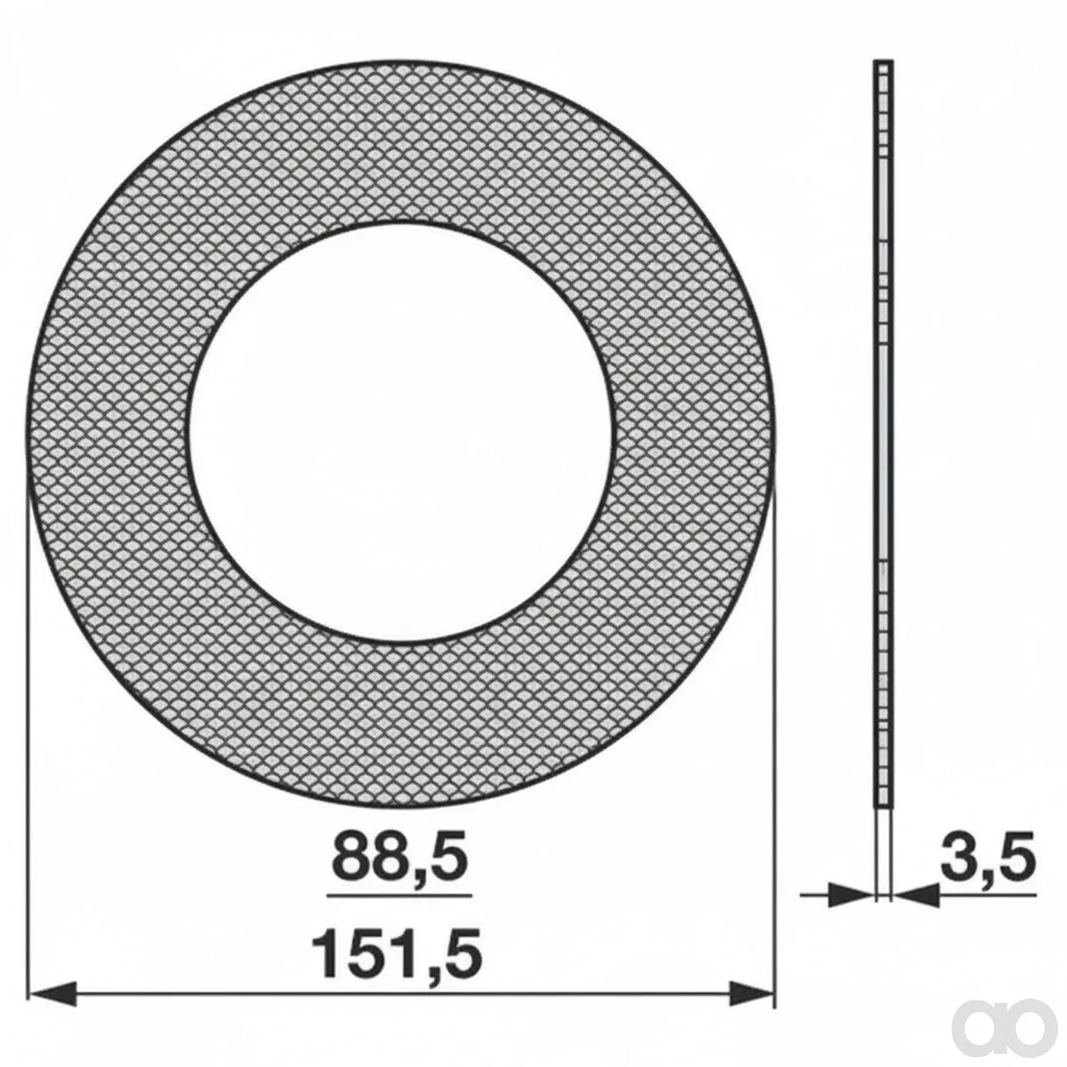 Prillinger-00545240 - Friction disc Instead Of New H (00545240)