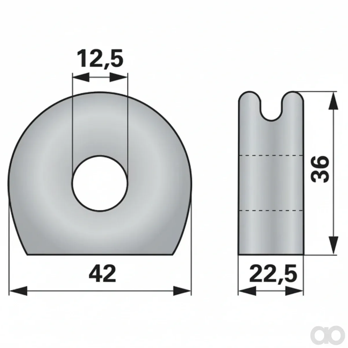 Prillinger-00545290 - Thread guide eye Instead Of N (00545290)