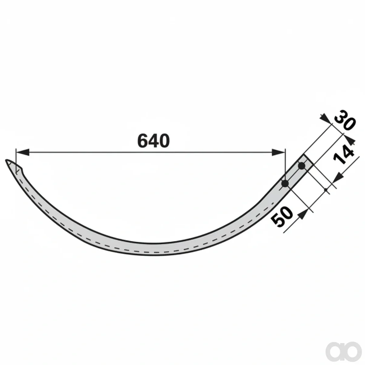 Prillinger-00547154 - Binding needle aluminum Instead Of We (00547154)
