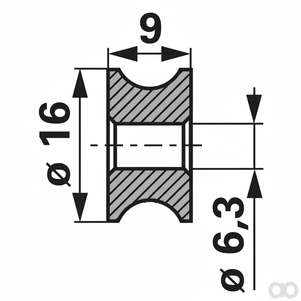 Prillinger-00547159 - Needle roller Instead Of Welger (00547159)