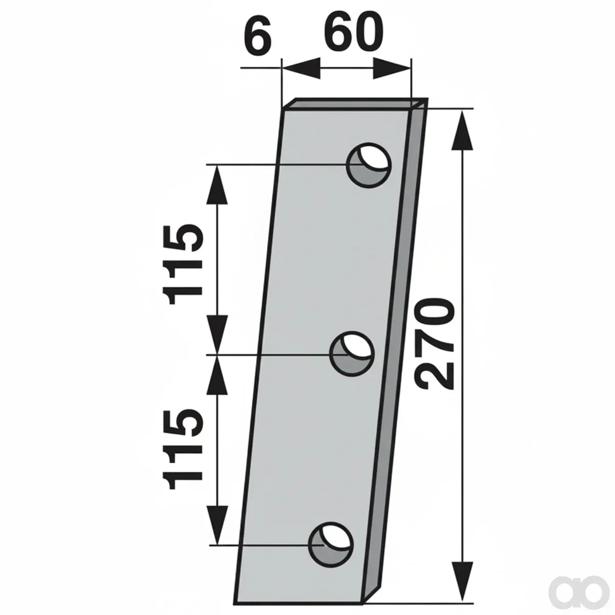 Prillinger-00547201 - Channel knife Instead Of Welge (00547201)