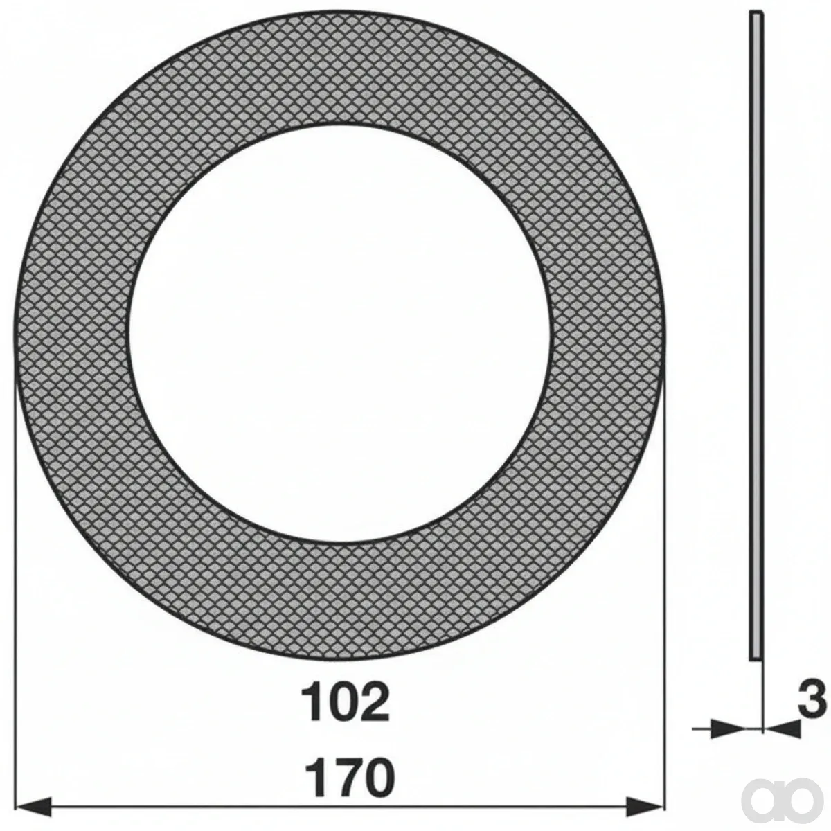 Prillinger-00547301 - Friction disc Instead Of Welge (00547301)