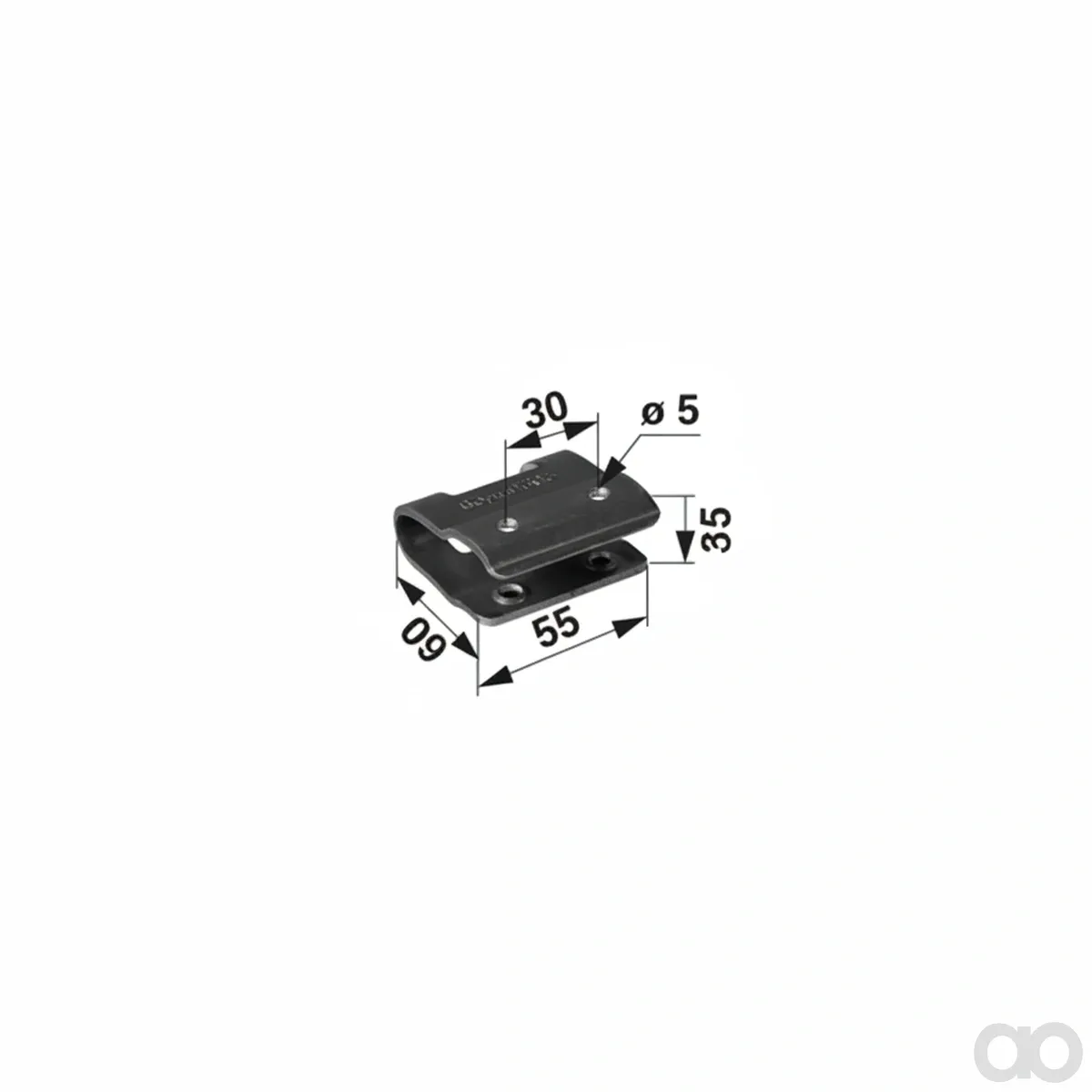 Prillinger-00551123 - Lock half nut part Anste (00551123)