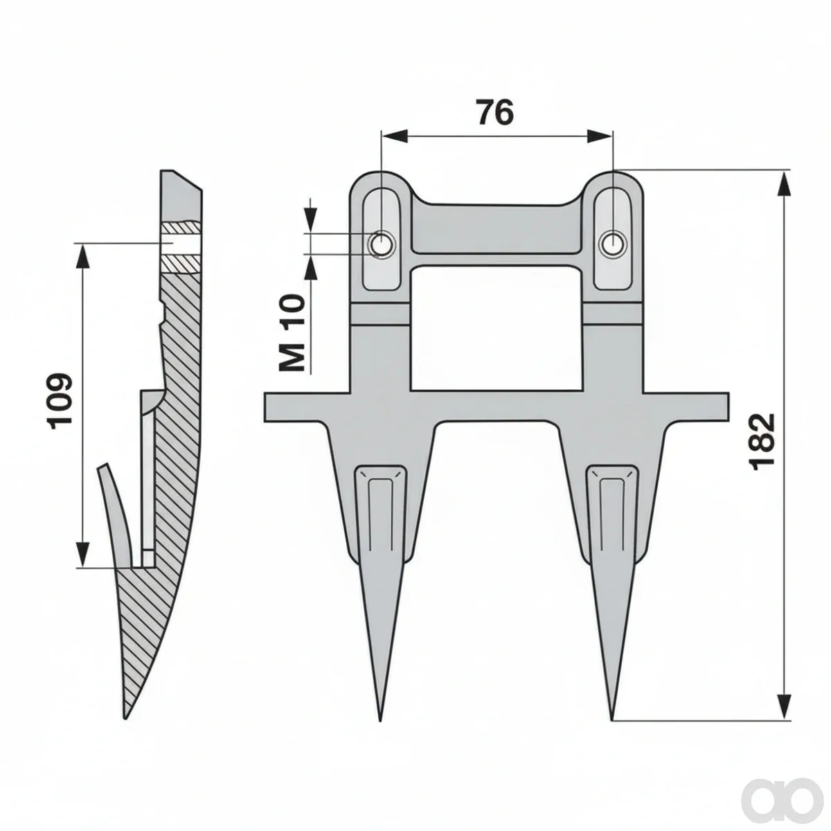 Prillinger-00603127 - Double Finger Instead Of Aebi (00603127)