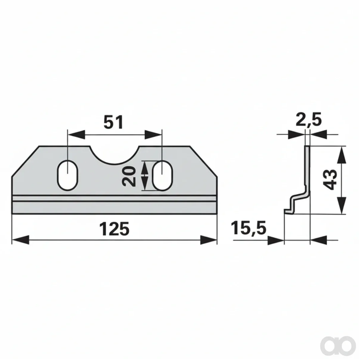 Prillinger-00613304 - Guide angle instead of Mö (00613304)