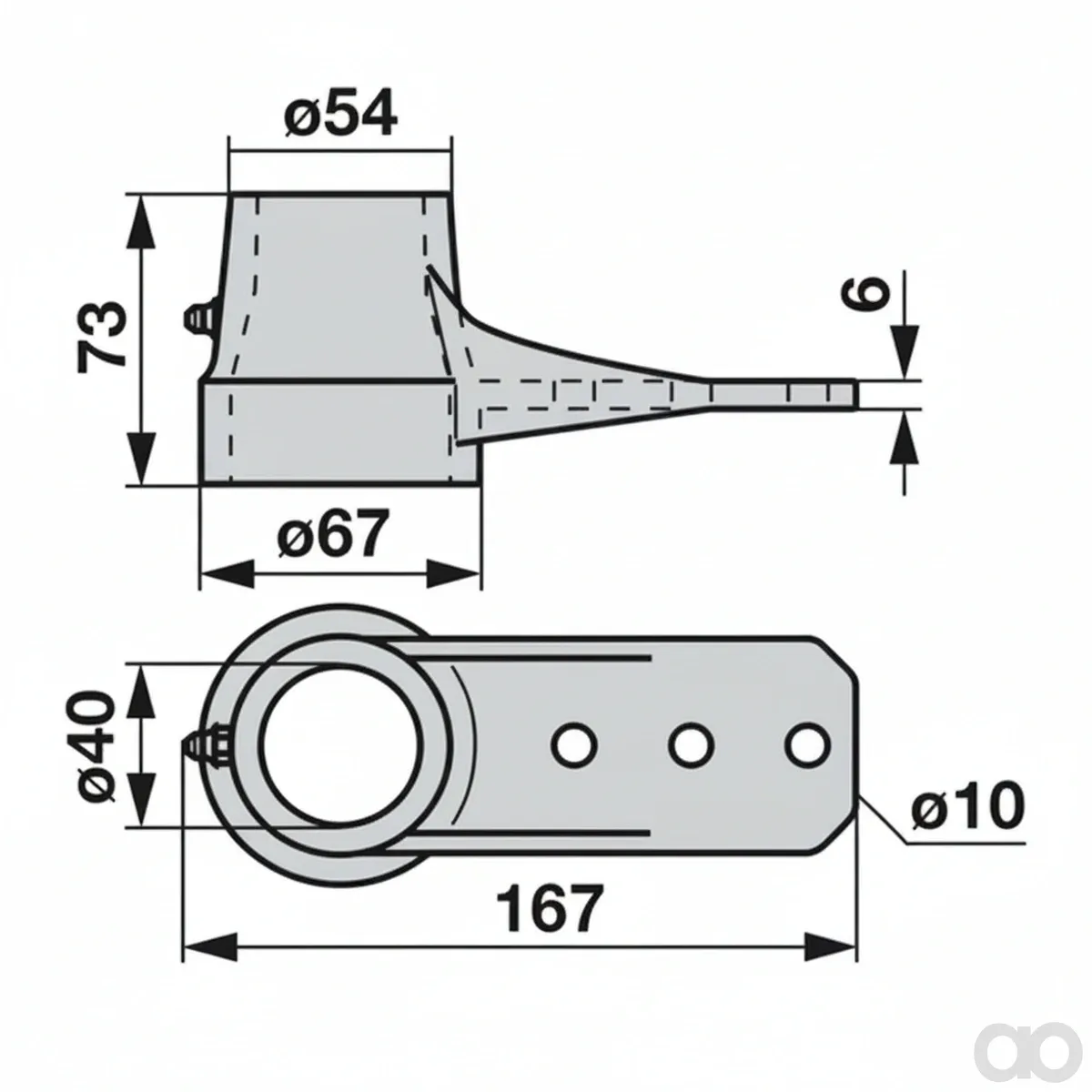 Prillinger-00622303 - Rocking lever Instead of Mört (00622303)