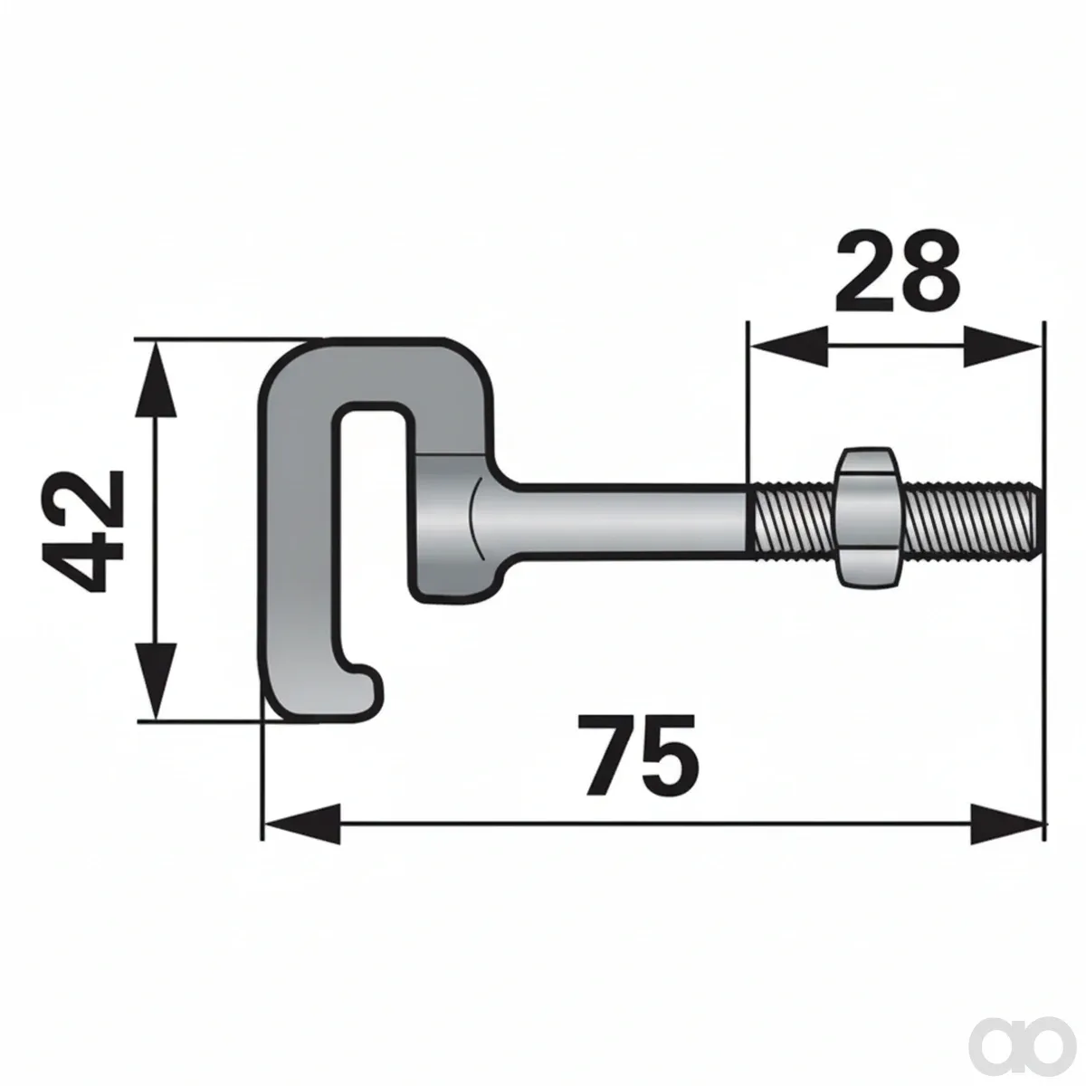 Prillinger-00623407 - Bow screw 1800 720098 (00623407)