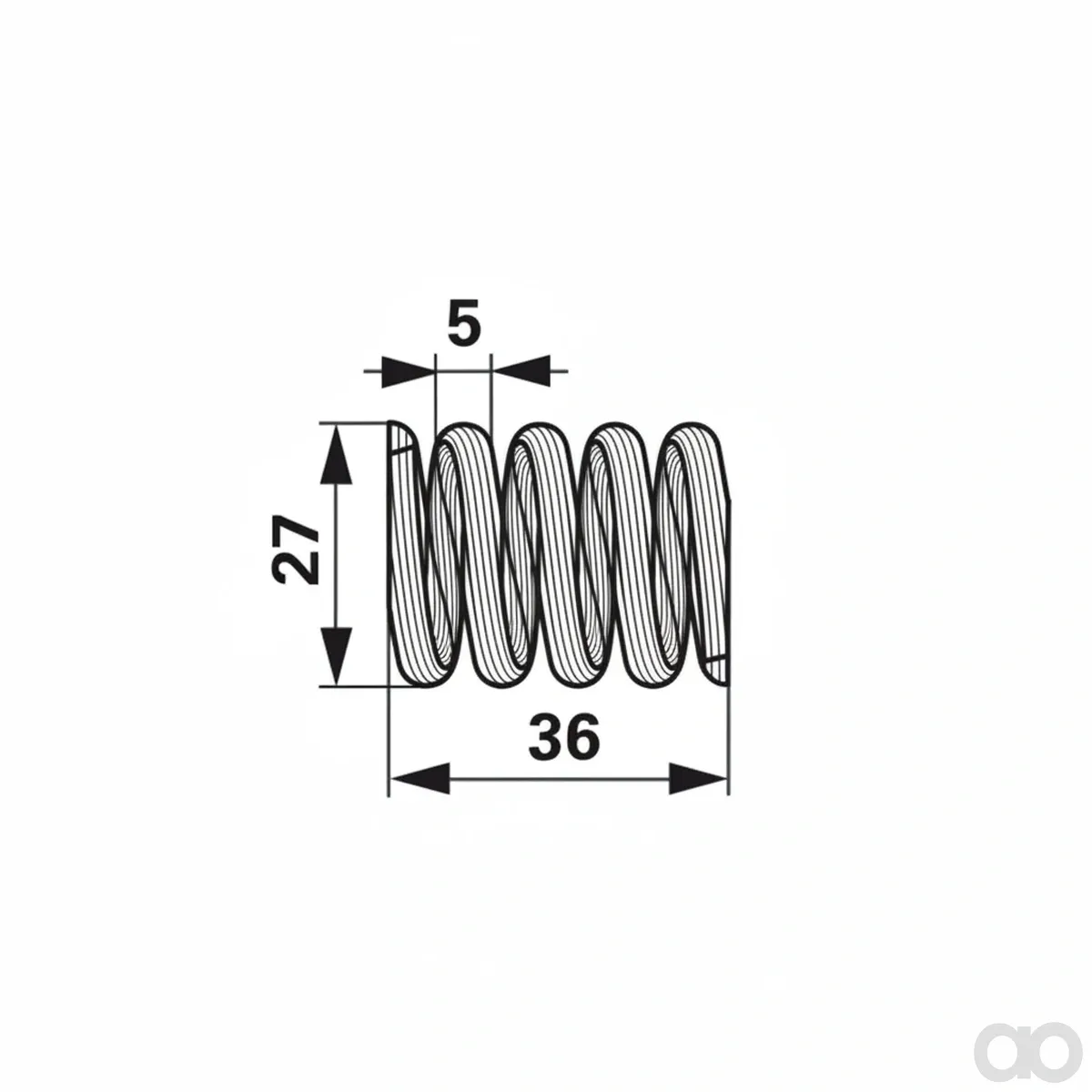Prillinger-00627583 - Pressure spring large Instead of R (00627583)