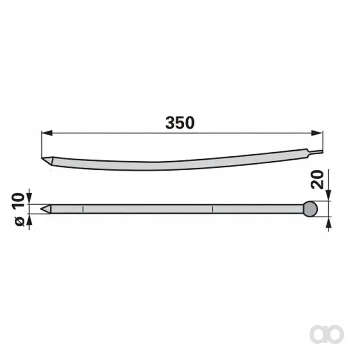Prillinger-00629053 - Short Fork Tine Instead Of A (00629053)