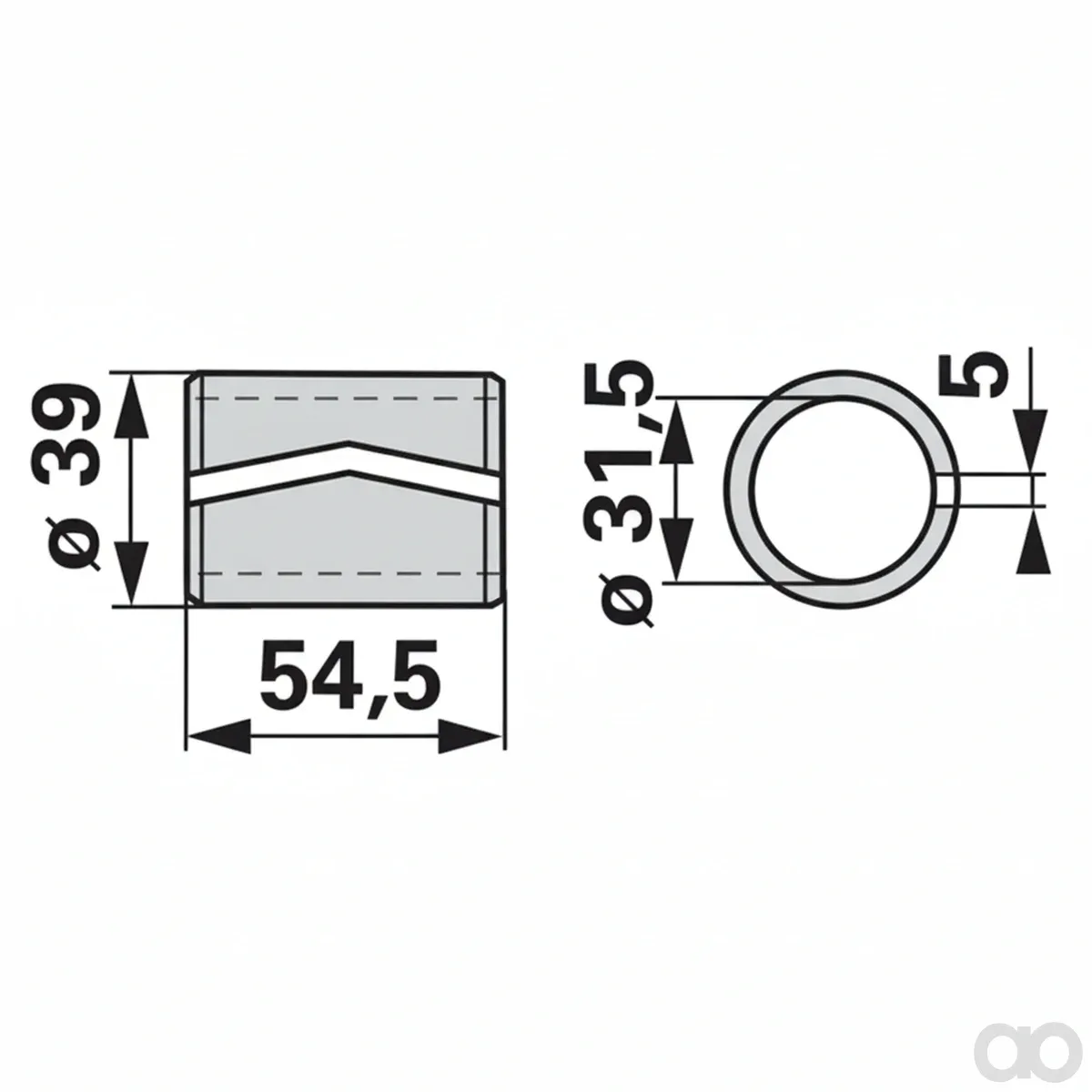 Prillinger-00630152 - Bushing For Long Bearing Pin To (00630152)
