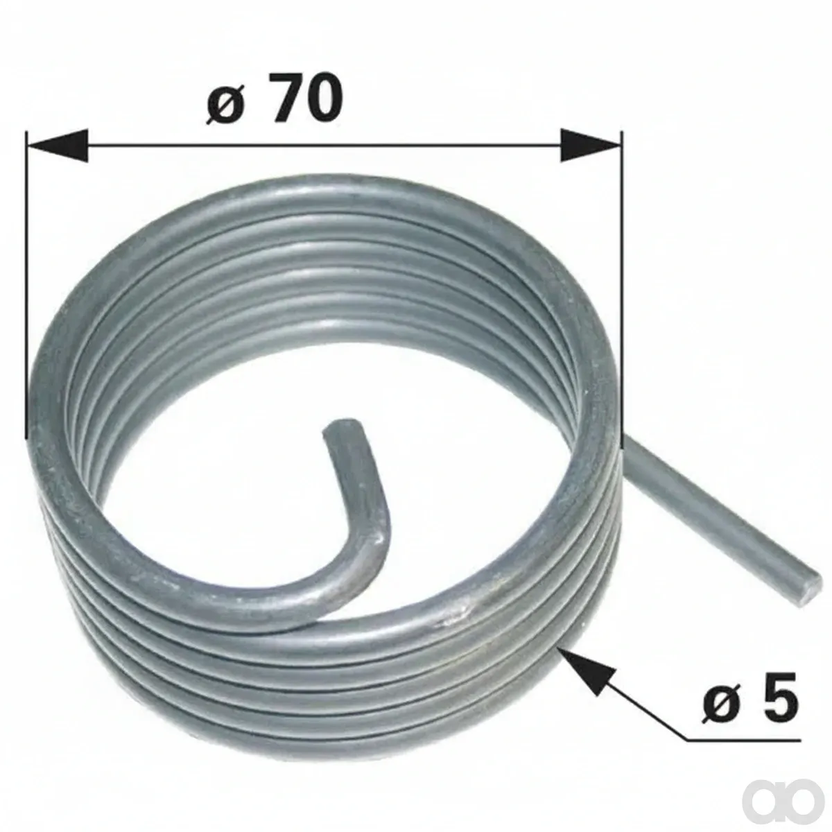Prillinger-00690116 - Torsion Spring Left Instead of (00690116)