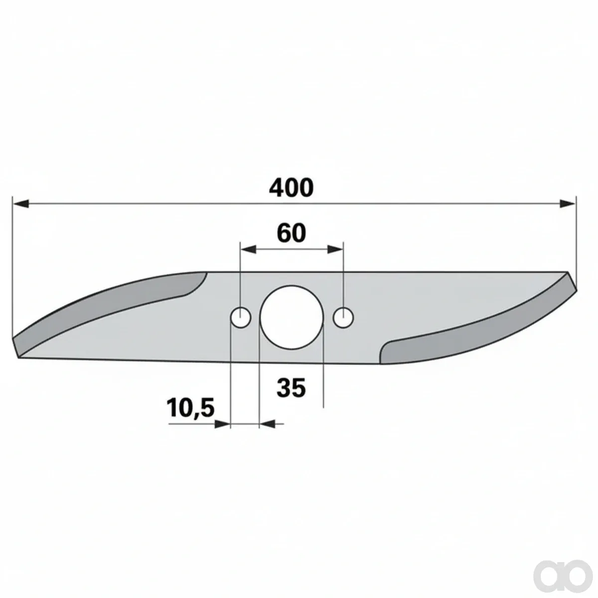 Prillinger-00690223 - Knife Right Instead of Fuh (00690223)
