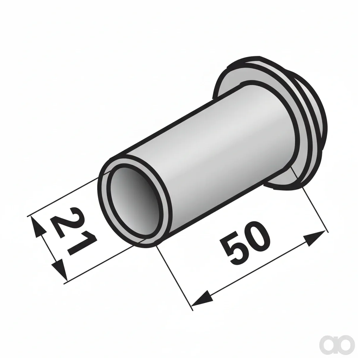 Prillinger-00700110 - Bushing Instead of Alfa 51053 (00700110)