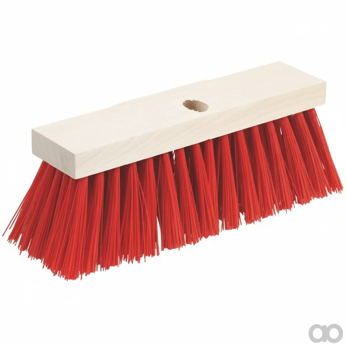 Prillinger-00713174 - Street broom 35 Cm red without handle (00713174)