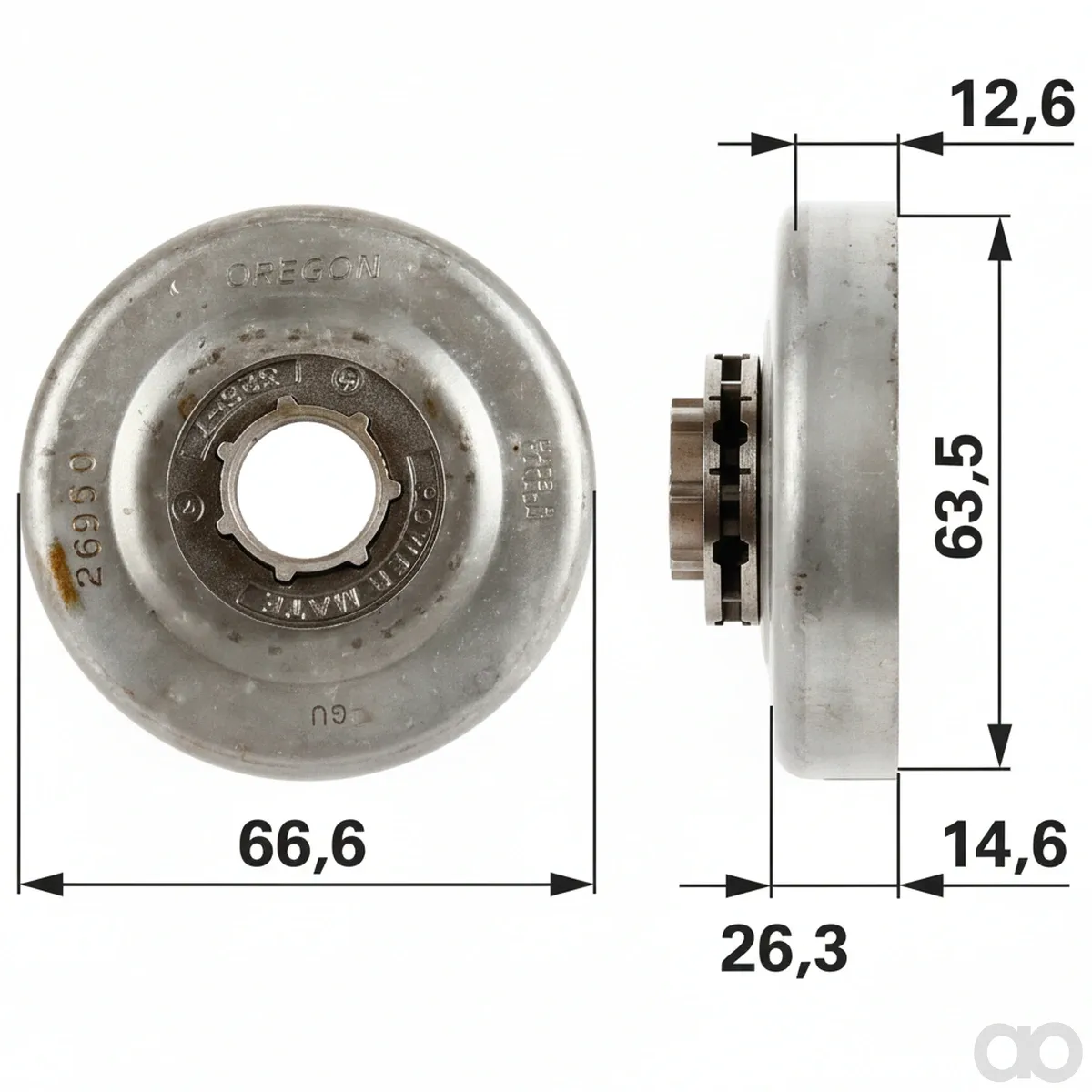 Prillinger-00763160 - Ring Sprocket Instead Of Ore (00763160)