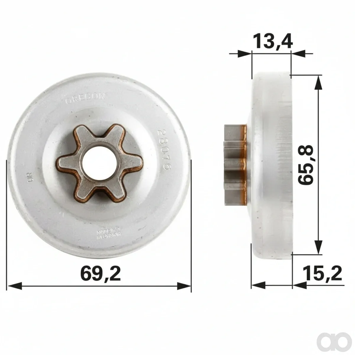 Prillinger-00764920 - Sprocket Oregon 28016X, 3 (00764920)