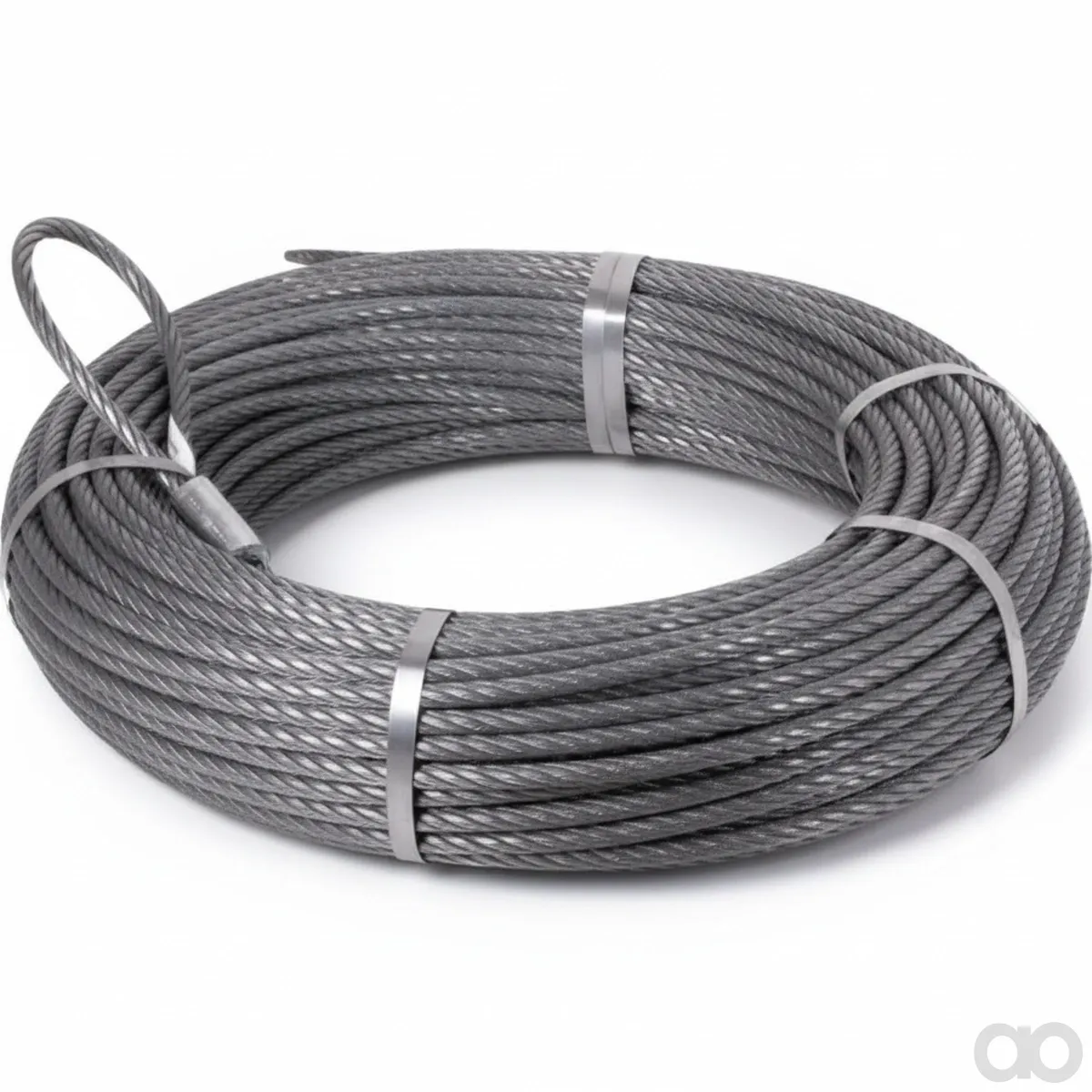 Prillinger-00768711 - Forest winch rope Dia.: 8mm, (00768711)