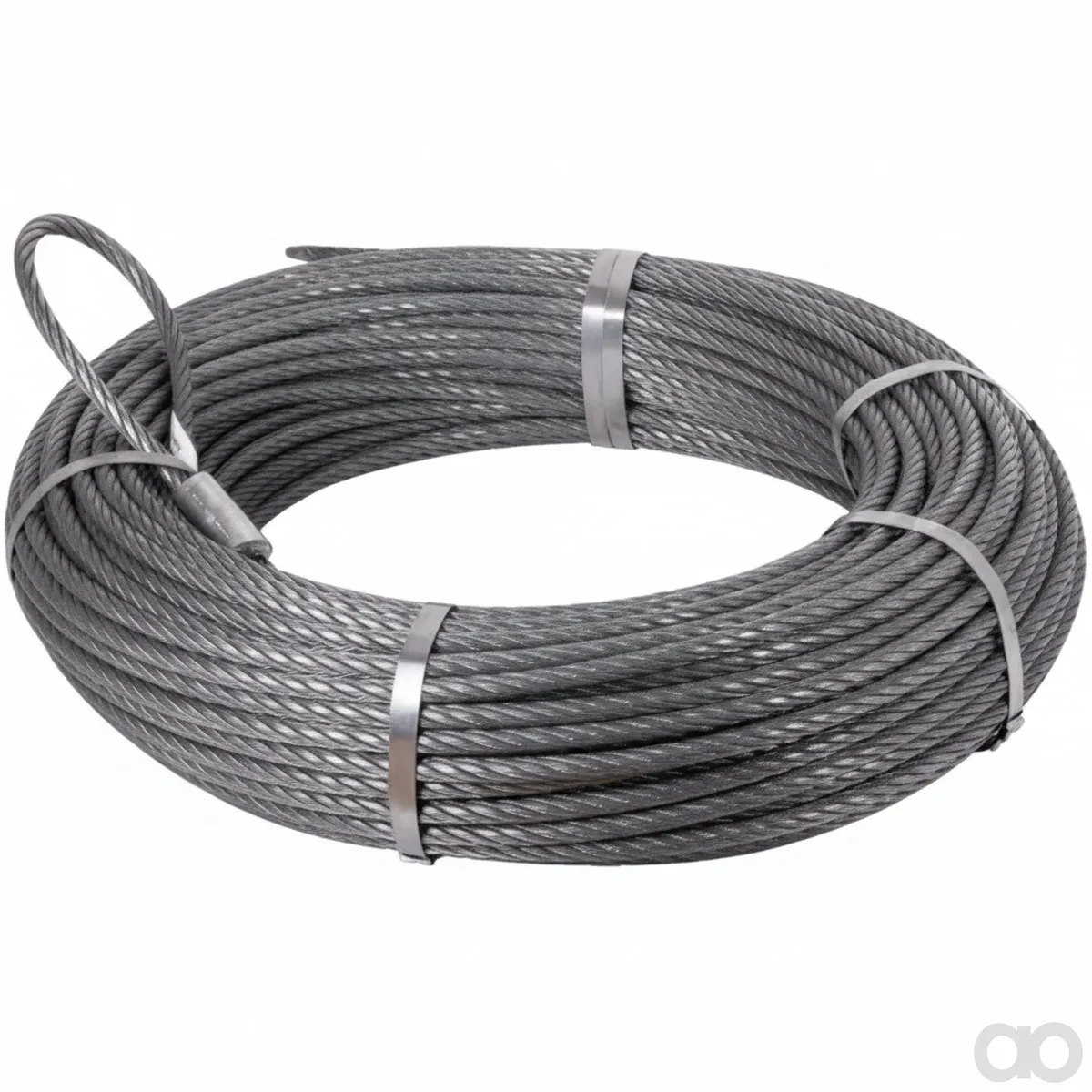 Prillinger-00768712 - Forest winch rope Dia.: 9mm, (00768712)