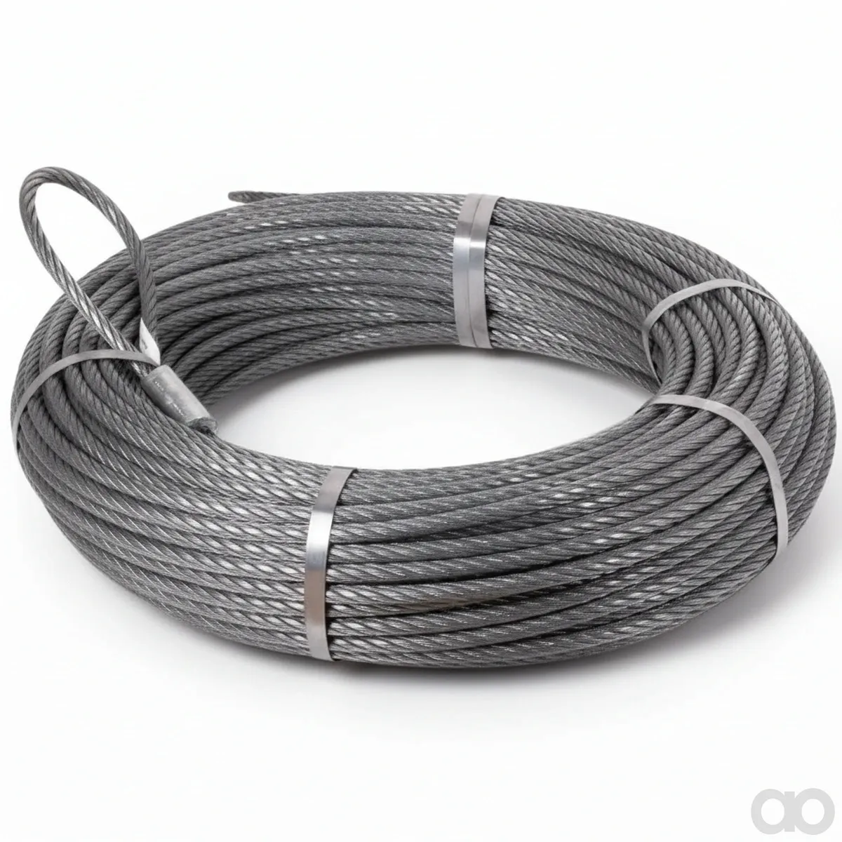 Prillinger-00768771 - Forest winch rope Dia.: 8mm, (00768771)