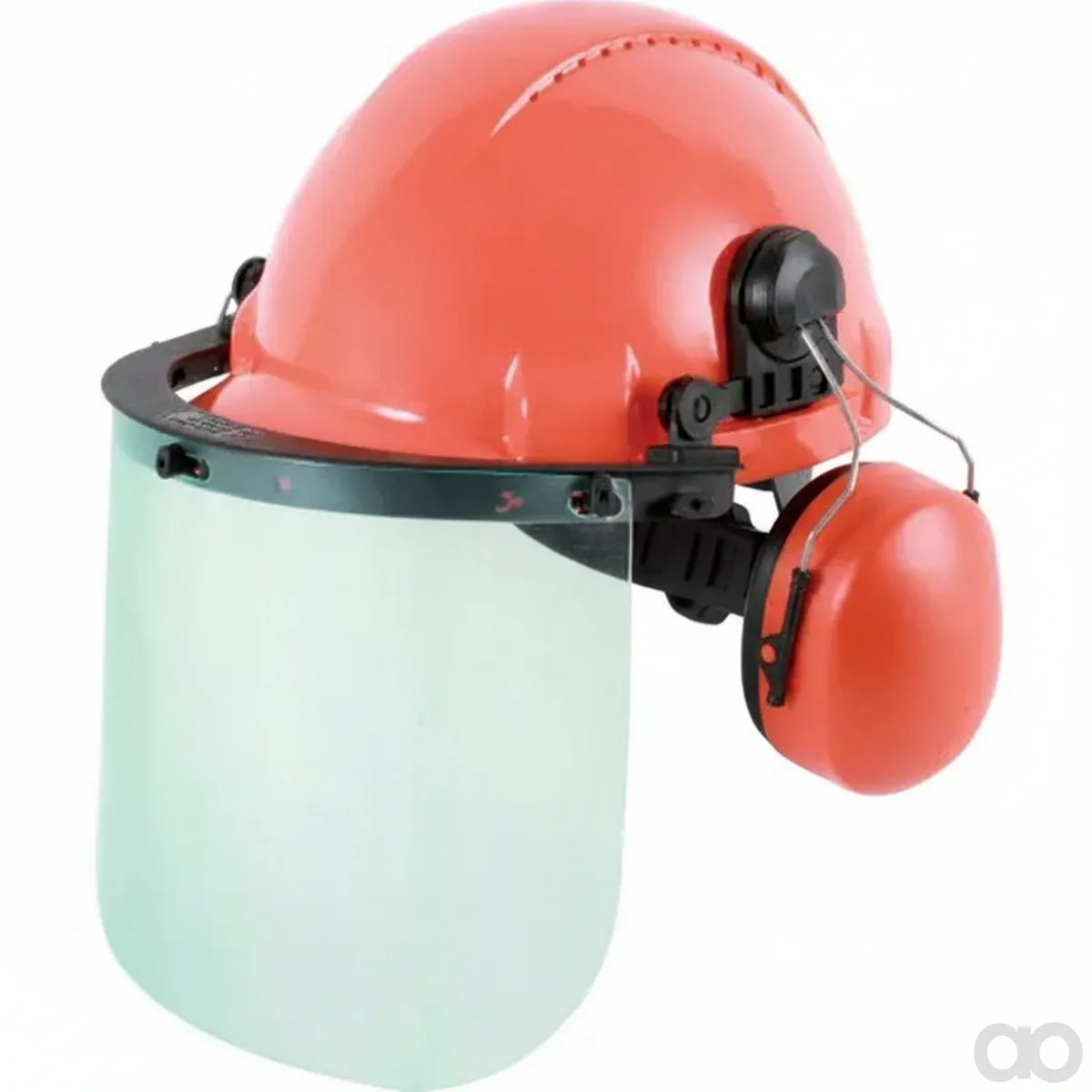 Prillinger-00769263 - Forest helmet with plastic visor (00769263)
