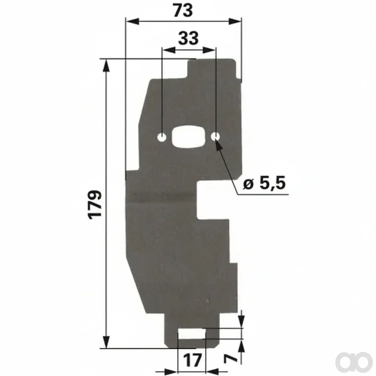 Prillinger-00773023 - Exhaust gasket replacement for S (00773023)